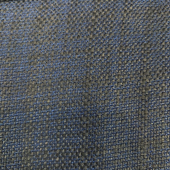 Pendleton navy plaid Virginia Wool lined flat front trousers Sz 10. - Picture 6 of 6